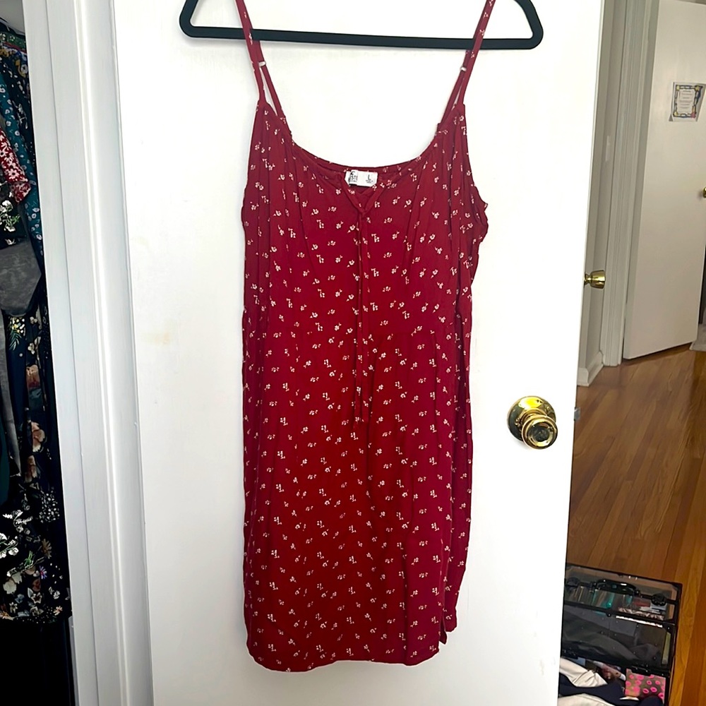 For and flare sleeveless short mini dress